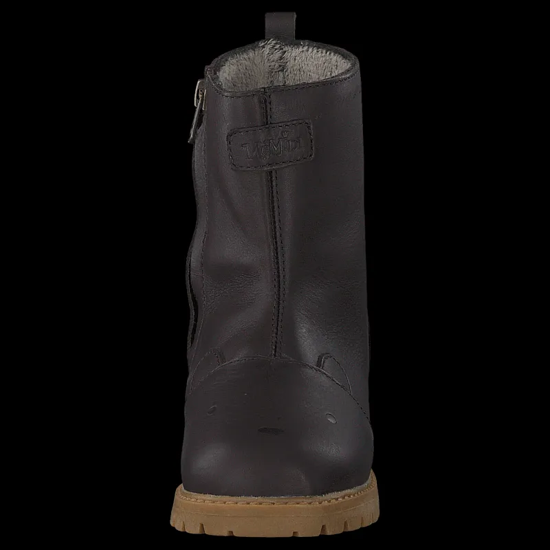Viking Fairytale Boot Wp Dark Brown Svart