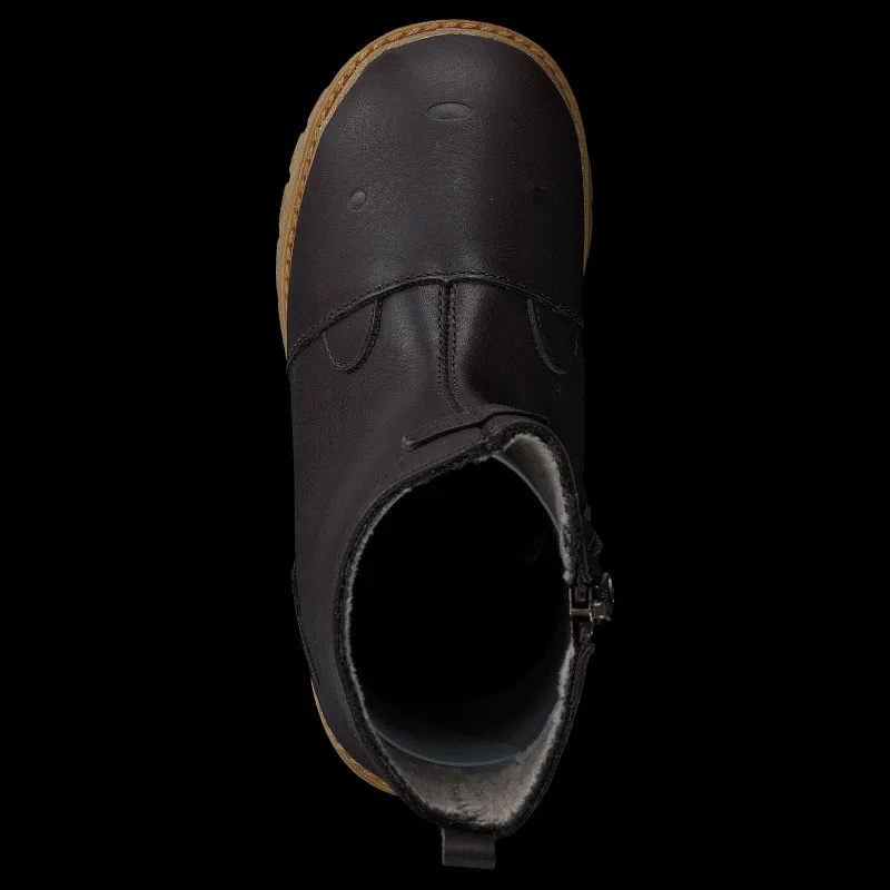 Viking Fairytale Boot Wp Dark Brown Svart