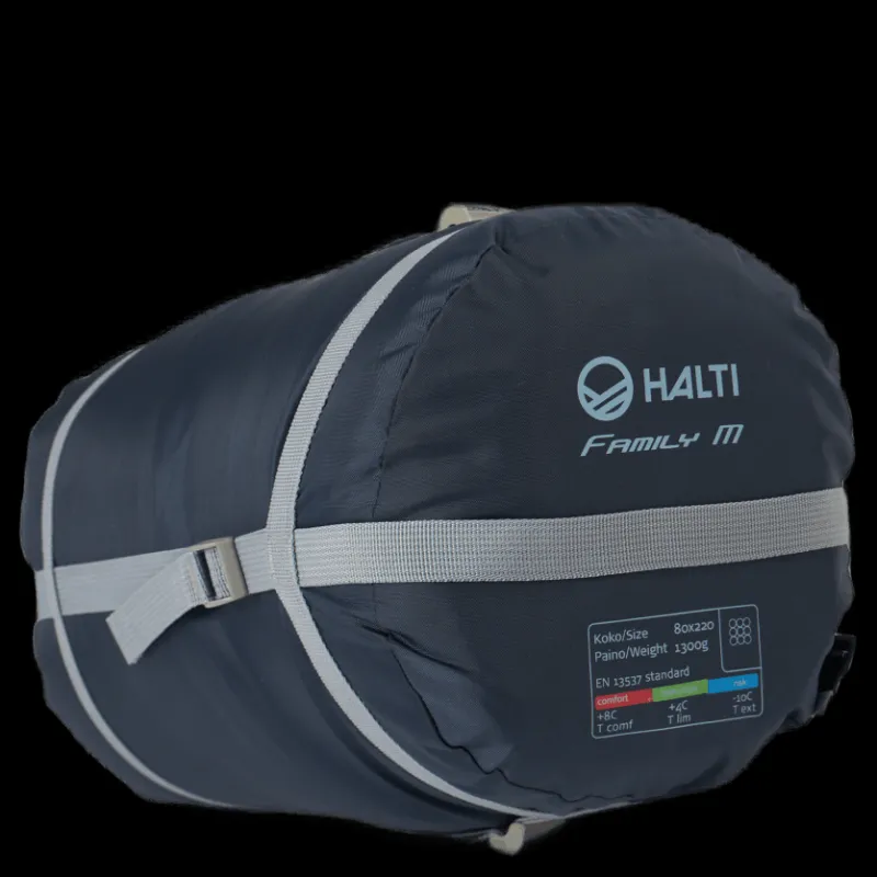 Halti Family M Rc Sleeping Bag 80 X Blue Opal Flerfärgad Hot