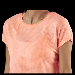 Only Play Fan Loose Burnout Ss Tee Orange Discount
