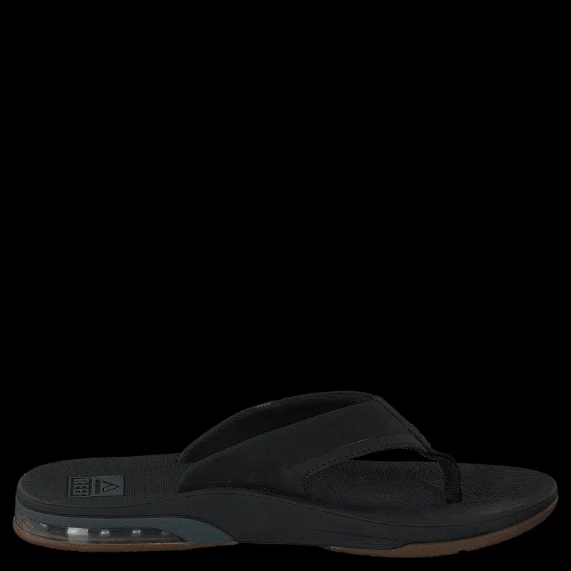 Reef Fanning 2.0 Black Svart Clearance