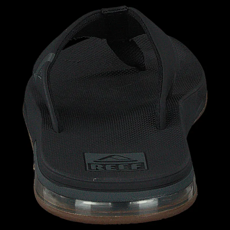 Reef Fanning 2.0 Black Svart Clearance