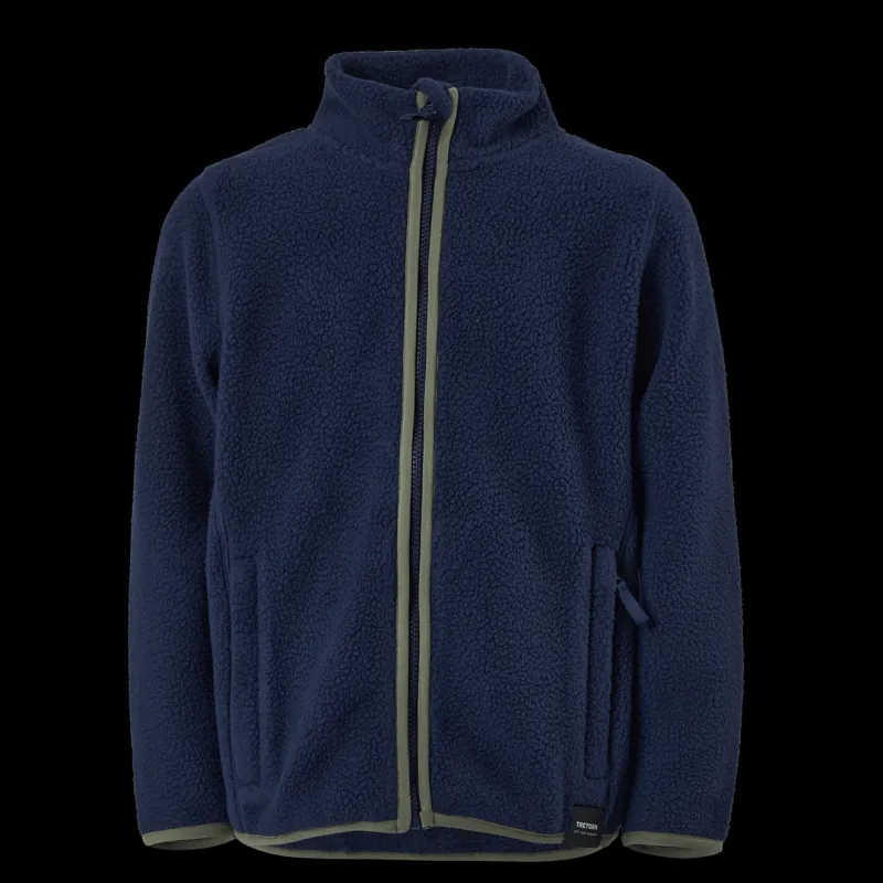 New Tretorn Farhult Pile Jkt Jr’s Navy Blå