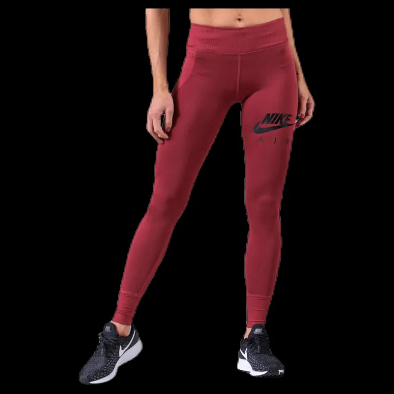 Nike Fast 7/8 Tight Air Black/Red Röd Hot
