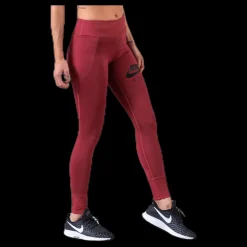 Nike Fast 7/8 Tight Air Black/Red Röd Hot