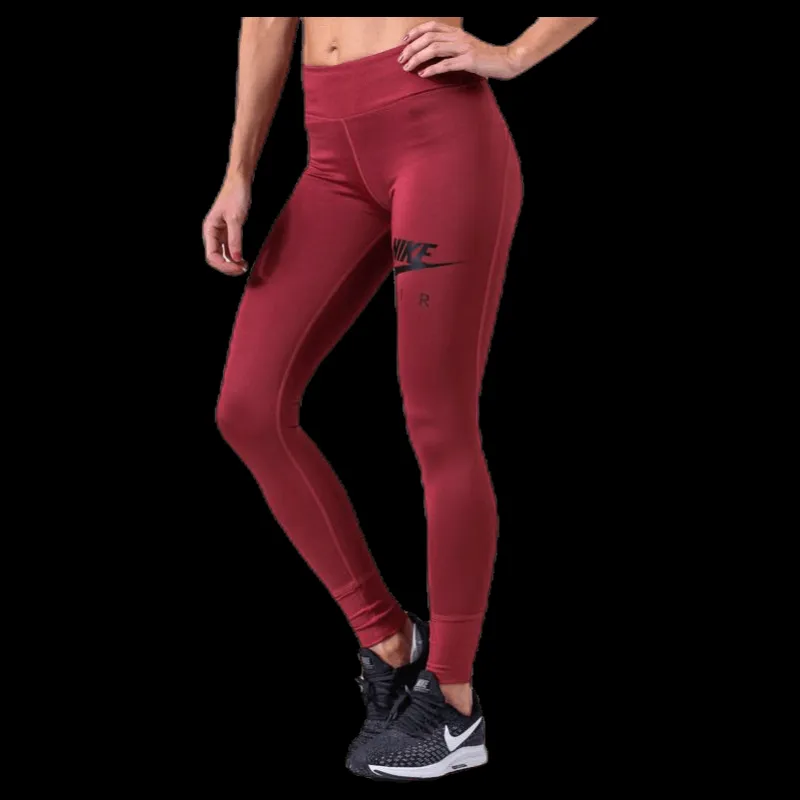 Nike Fast 7/8 Tight Air Black/Red Röd Hot