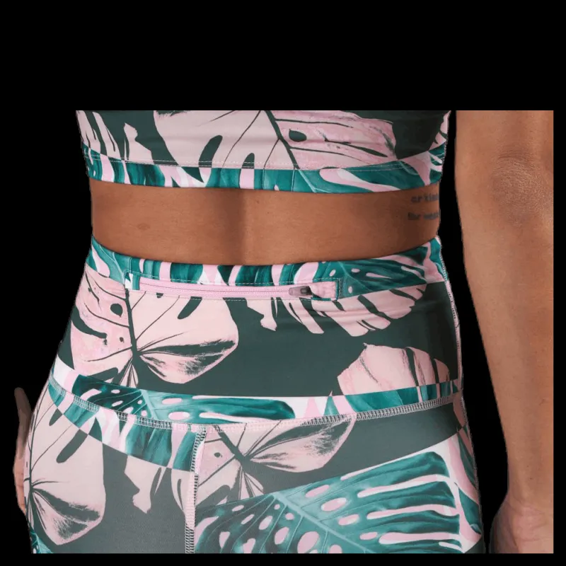 Nike Fast Crop Runway Pink Flerfärgad Hot