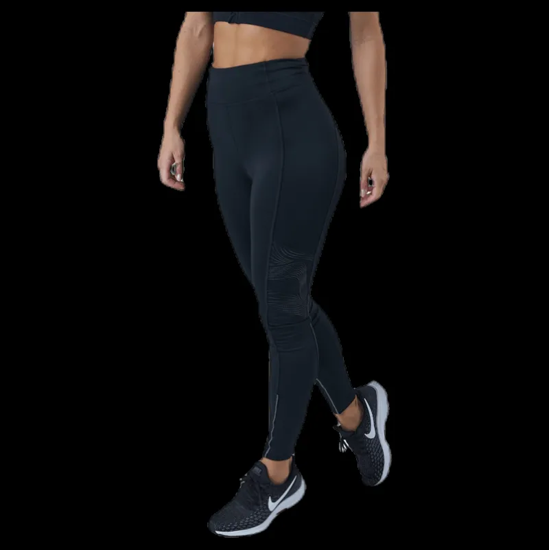 BLACC Fast Lane Winter Tights Black/Silver Svart och Silver Outlet