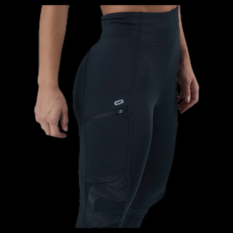 BLACC Fast Lane Winter Tights Black/Silver Svart och Silver Outlet