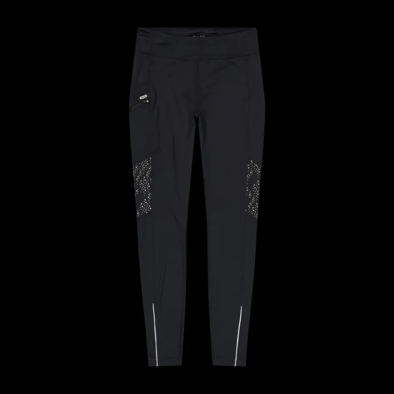 BLACC Fast Lane Winter Tights Jet Black Svart