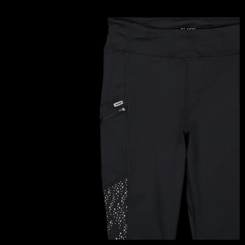 BLACC Fast Lane Winter Tights Jet Black Svart