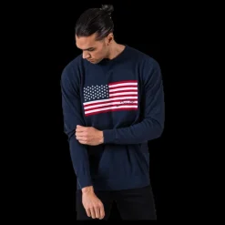 Vinson Polo Club Fate Knit Blue Blå New