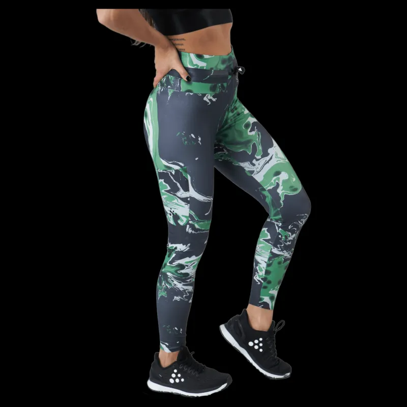 Craft Faun Highwaist Cord Tights W Multi-sap Flerfärgad