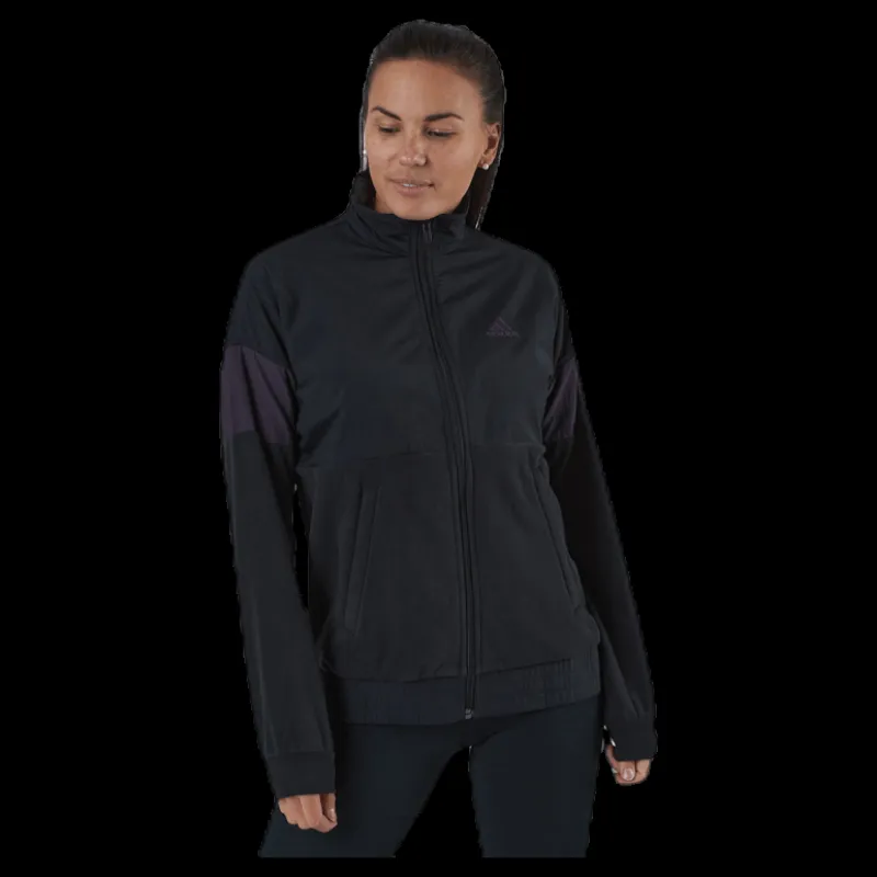 adidas Fav Tracktop Black Svart Outlet