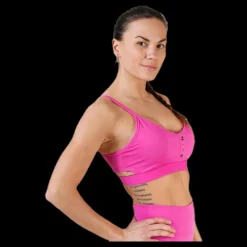New Nike Favorites Surf to Sport Bra Pink/Black Rosa