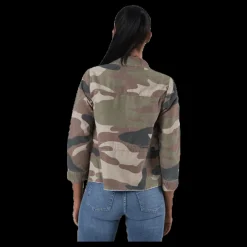Only Favourite 7/8 Sequin Jacket Otw Black