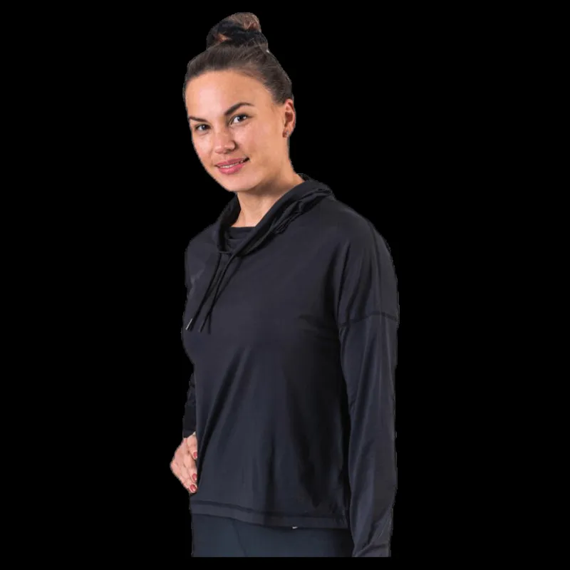 BLACC Faxi Crop Sweater Black Svart Outlet