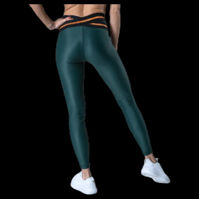 Discount Casall Fearless High Waist 7/8 Tights Green Grön