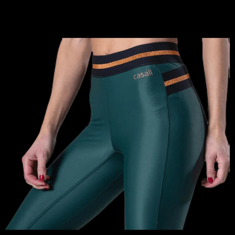 Discount Casall Fearless High Waist 7/8 Tights Green Grön