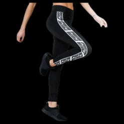 Puma Feel it 7/8 Tight White/Black Svart Discount