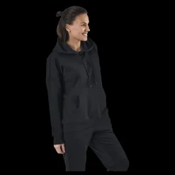 Only Feel Life L/S Hood Swt Black Svart Best
