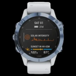 Discount Garmin Fenix 6 Pro Solar Blue/White Blå och Vit