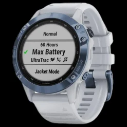 Discount Garmin Fenix 6 Pro Solar Blue/White Blå och Vit