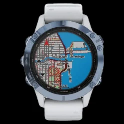 Discount Garmin Fenix 6 Pro Solar Blue/White Blå och Vit