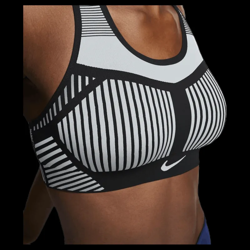 Nike Fe/nom Flyknit Bra White/Black Svart