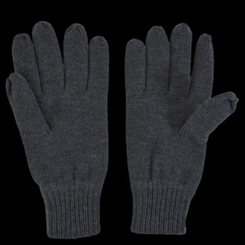 New Tuxer Figaro Gloves Grey Melange Grå