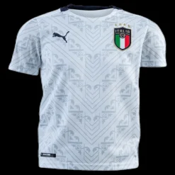 Puma FIGC Away Shirt Replica Junior Blue/White Blå