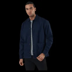 Best Jack & Jones Finn Overshirt Ls Blue Blå