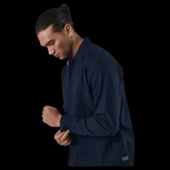 Best Jack & Jones Finn Overshirt Ls Blue Blå