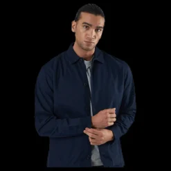 Best Jack & Jones Finn Overshirt Ls Blue Blå