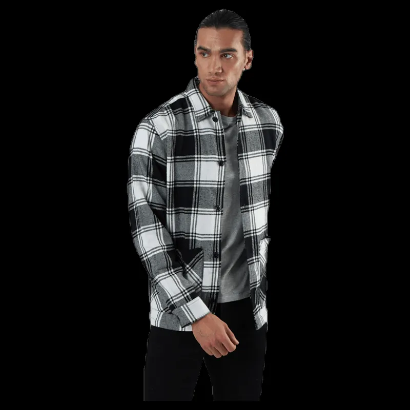 Best Jack & Jones Finn Overshirt Ls White Vit