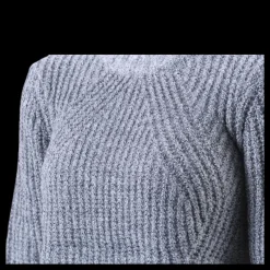 New Only Fiona L/S Pullover Knt Grey Grå