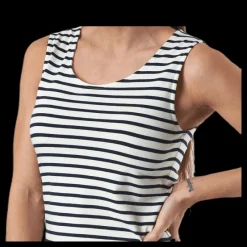 Holebrook Fiona Tank Dress Blue/White Blå och Vit Hot
