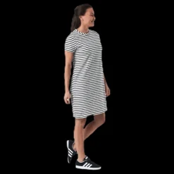 Holebrook Fiona Tee Dress Blue/White Blå och Vit Outlet