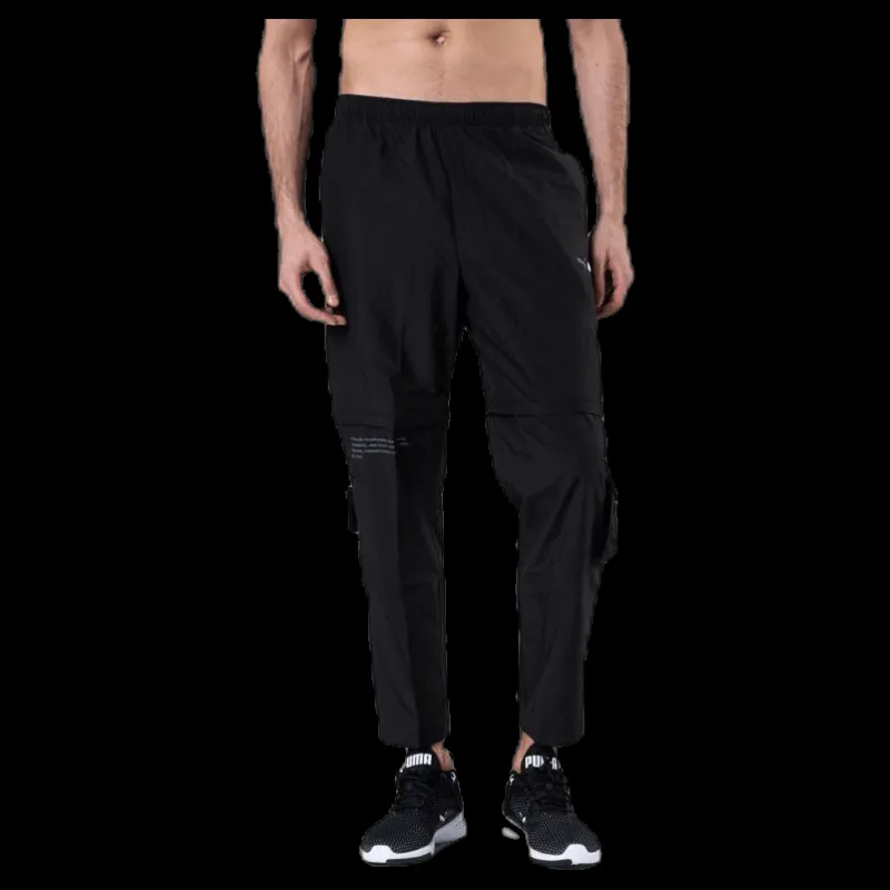 Puma First Mile 2in1 Woven Pant Black Svart Outlet