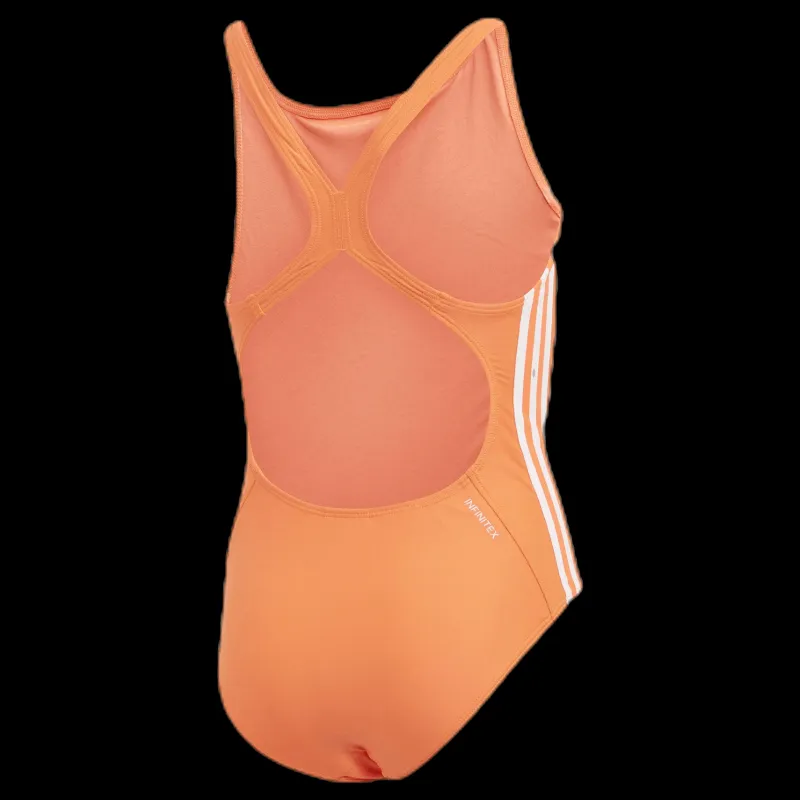 Sale adidas Fit Suit 3 Stripe Youth Orange