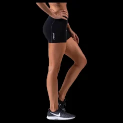 2XU Fitness Comp.4 Inch Shorts Black/Silver Svart och Silver Best