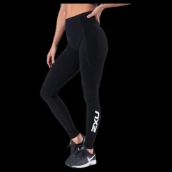 2XU Fitness NewHeightComp Tight White/Black Vit och Svart Discount