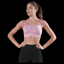 BLACC Fitness Seamless Mesh Bra Pink Rosa Online