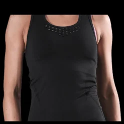 New BLACC Fitness Seamless Mesh Tank Black Svart