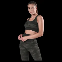 BLACC Fitness Seamless Racerback Bra Patterned/Green Mönstrad och Grön Sale
