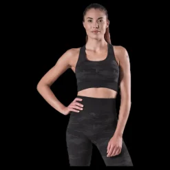 BLACC Fitness Seamless Racerback Bra Patterned/Black Mönstrad och Svart Best