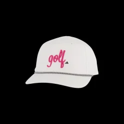 adidas Five-Panel Golf Cap White Vit Hot