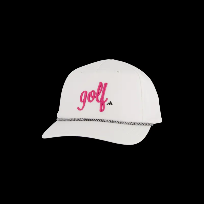 adidas Five-Panel Golf Cap White Vit Hot