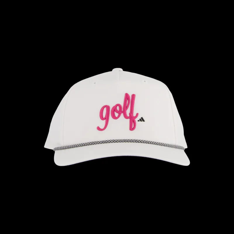 adidas Five-Panel Golf Cap White Vit Hot