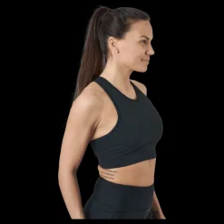 Clearance BLACC Fixed High Support Bra Black Svart